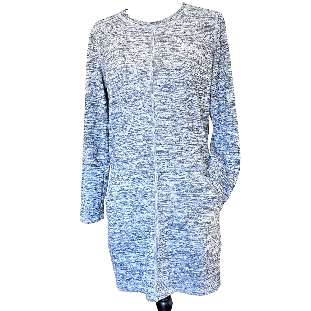 Athleta‎ Destiny Techie Sz M Dress Heather Gray Sz M Athletic Comfort Pockets